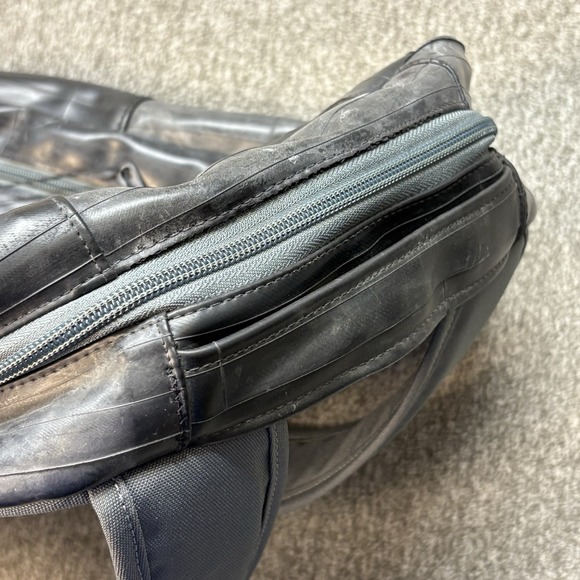 Alchemy Goods Madison Black Recycled Inner Tube Backpack Laptop Sleeve - Picture 12 of 16